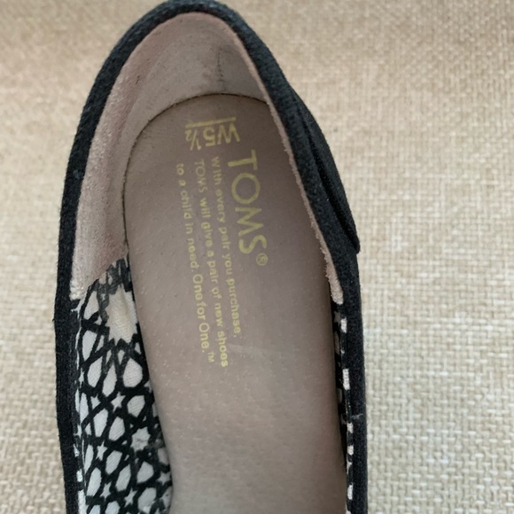 TOMS Wedge open toed shoes - Picture 4 of 5